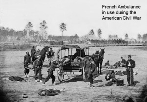 French Ambulance during American Civil War