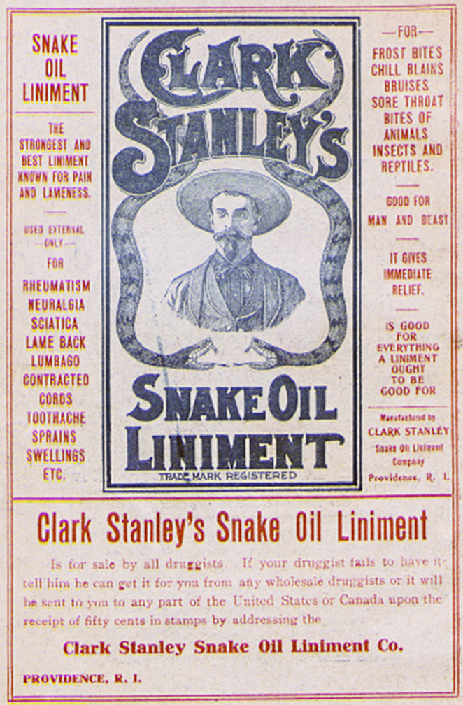 Snake Oil Poster